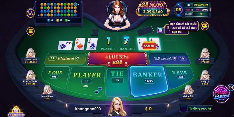 Các chiến thuật chơi Baccarat Rikvip nhanh thắng